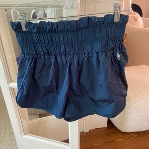 Free People Movement blue athletic shorts in size medium!